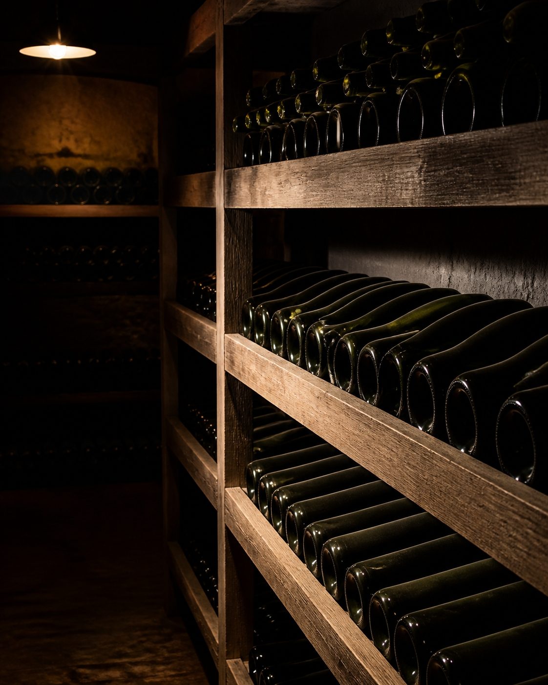 Bonded, temperature-controlled wine storage